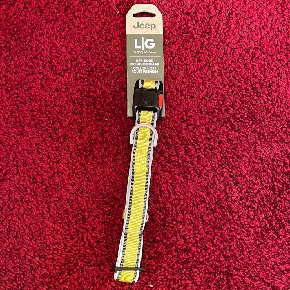 NWT Jeep dog collar